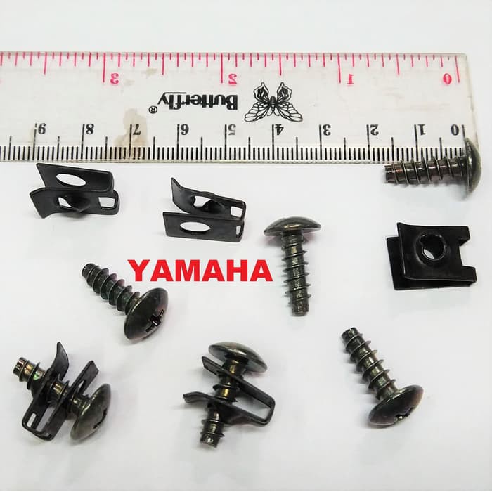 Grand / Vario / Yamaha - BAUT KLEMAN BODY / BAUT KEP BATOK - POLOS