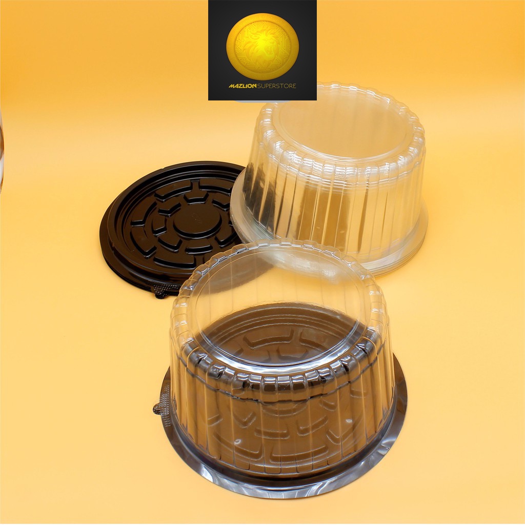 Mika Cake Ultah Alas sekat Tutup CT22 Mika Bolu Mika Nasi Tumpeng 10Pcs