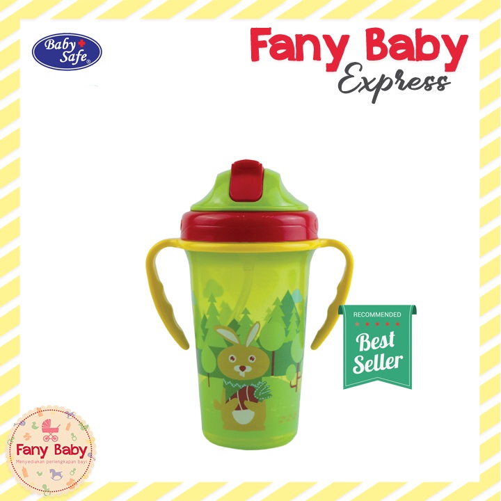 BABY SAFE STRAW CUP 300ML / JP020