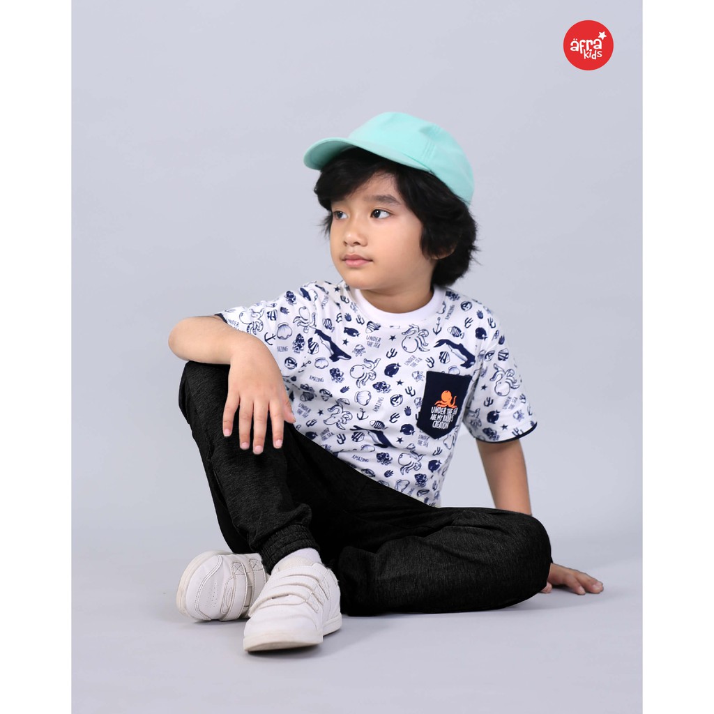 Celana Jogger Anak Afrakids AFRA - CA003 Black