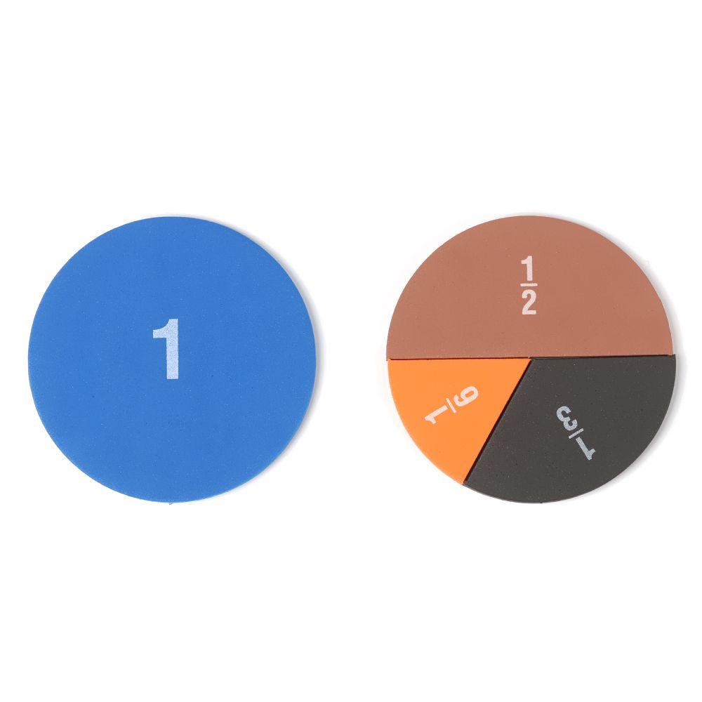 Chookyy 51pcs Score Question Demonstrator Hadiah EVA Montessori Bulat Alat Mengajar Siswa