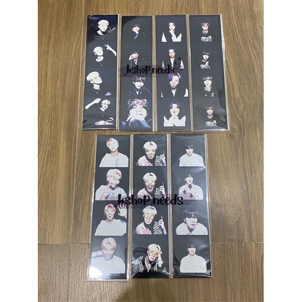 PHOTOSTRIP BUTTER BTS READY INA Namjoon Seokjin Suga jhope Jimin Taehyung Jungkook