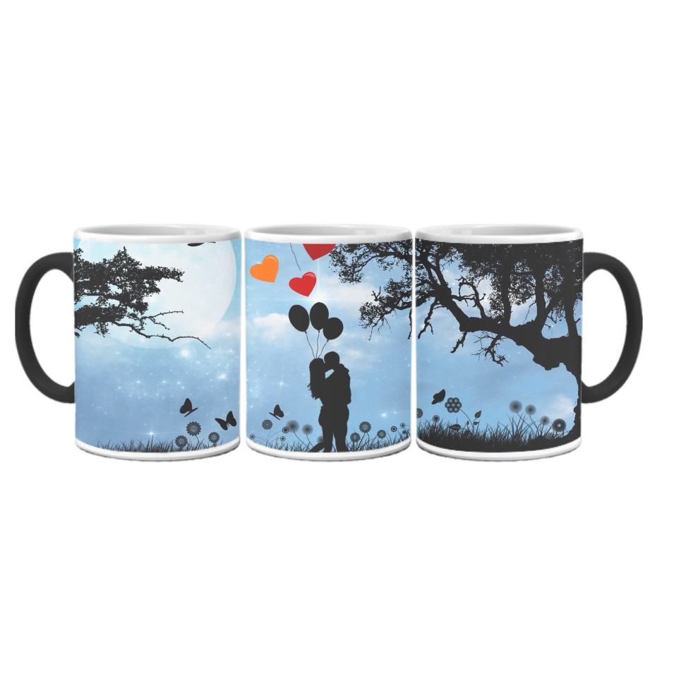 CUSTOM MUG BUNGLON HITAM