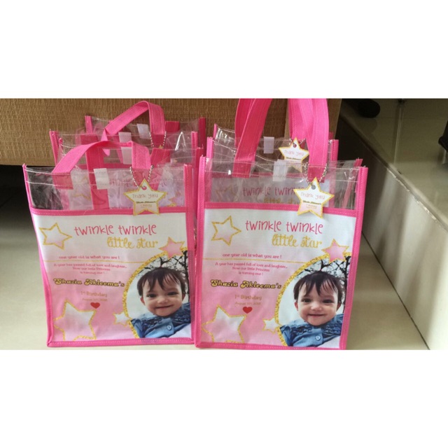 

Tas Mika Printing / Tas Mika Costum / Tas Ultah / Souvenir Tas Costum