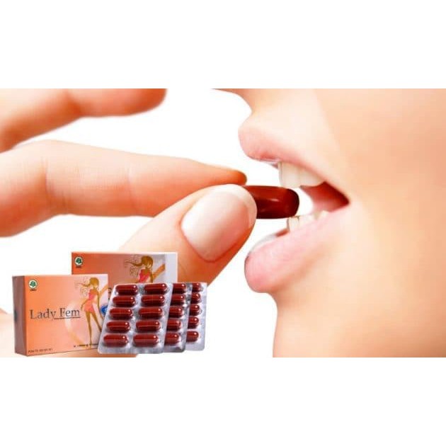 Ladyfem Original PT ABE Obat Keputihan Lancar Mens Promil
