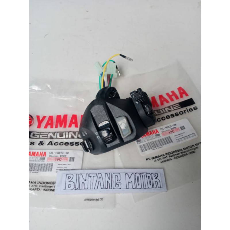 SAKLAR LAMPU KIRI ASSY YAMAHA MIO SPORTY MIO SMILE ASLI ORI YGP