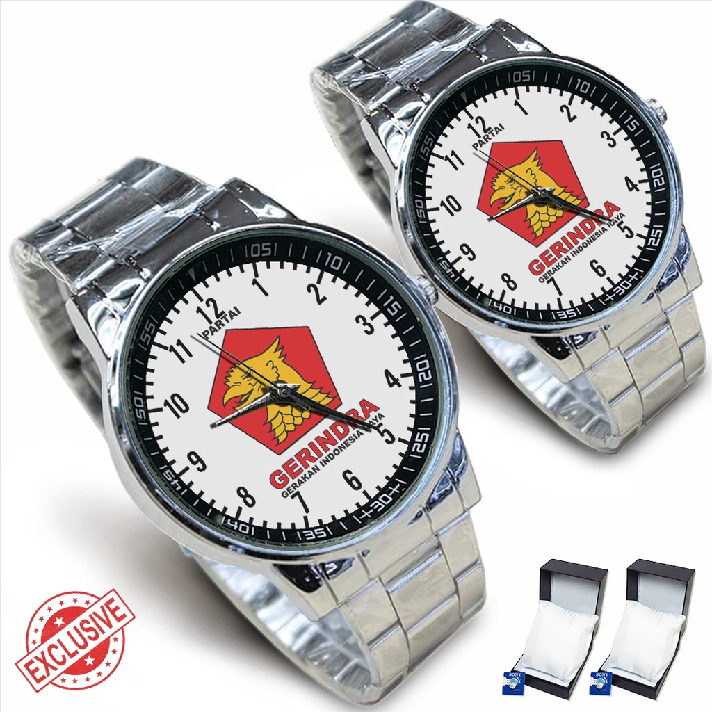 Jam Tangan Rantai Couple GERINDRA - 2 (Nice)