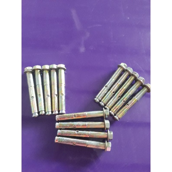 Dynabolt M10x65/ dynabolt M10/dynabolt bracket set/ baut tanam tembok