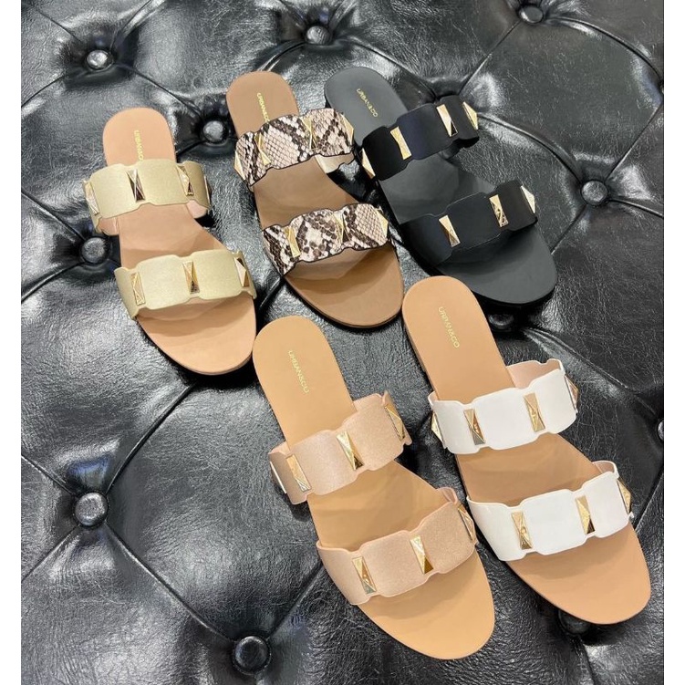 URBAN&CO ZOYA SANDAL FLAT WANITA ( HARGA PROMO )