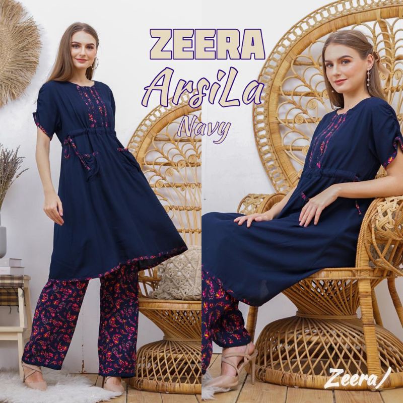 Daster Arab ZEERA ARSILA Baju setelan rayon