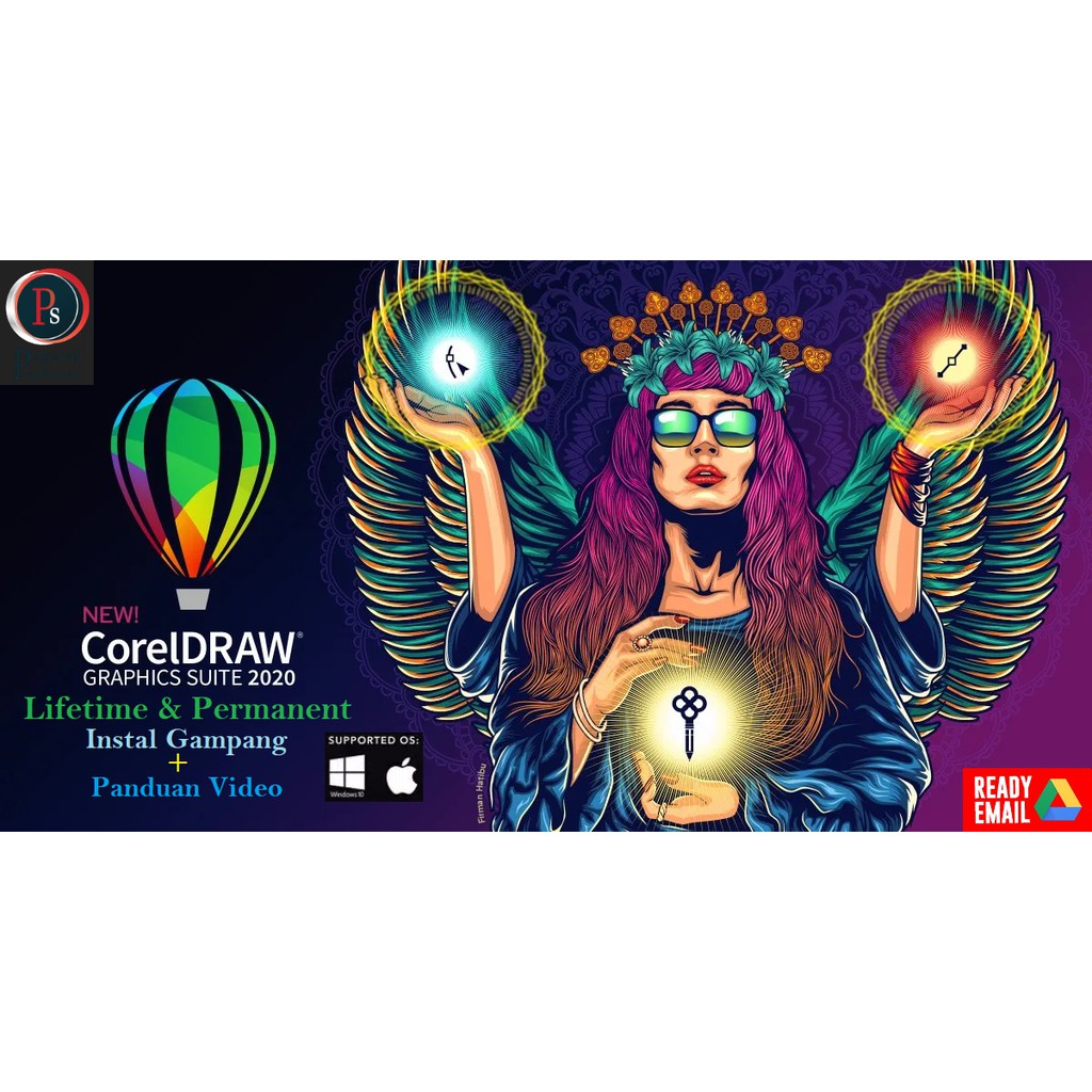 CorelDRAW Corel DRAW Graphics Suite 2022 Full Version (Windows &amp; Mac)