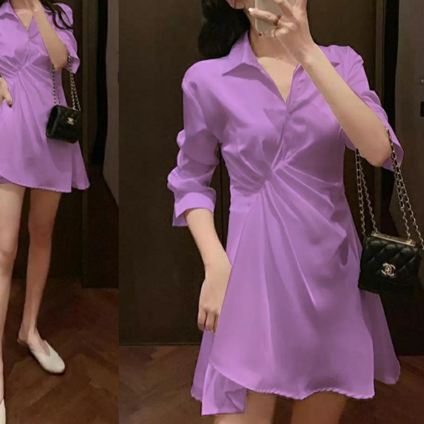 ➩ ✔minidress wanita sandia fashion hn/pakaian wanita dress pendek import bangkok/mini dress mika lil
