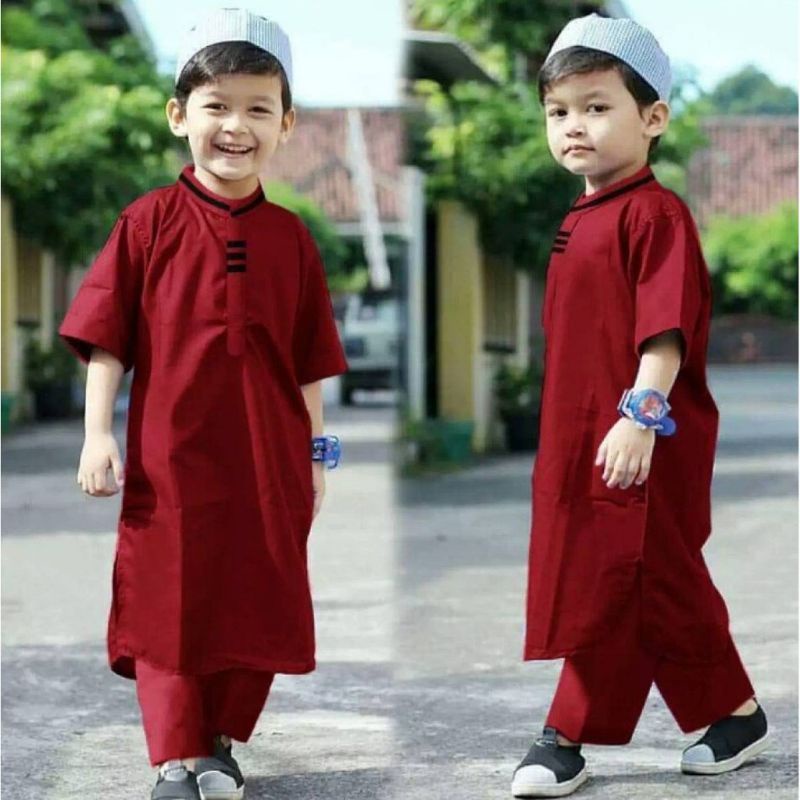 ELDORA / baju koko anak laki-laki/baju muslim anak/pakaian muslim anak laki-laki/fashion muslim