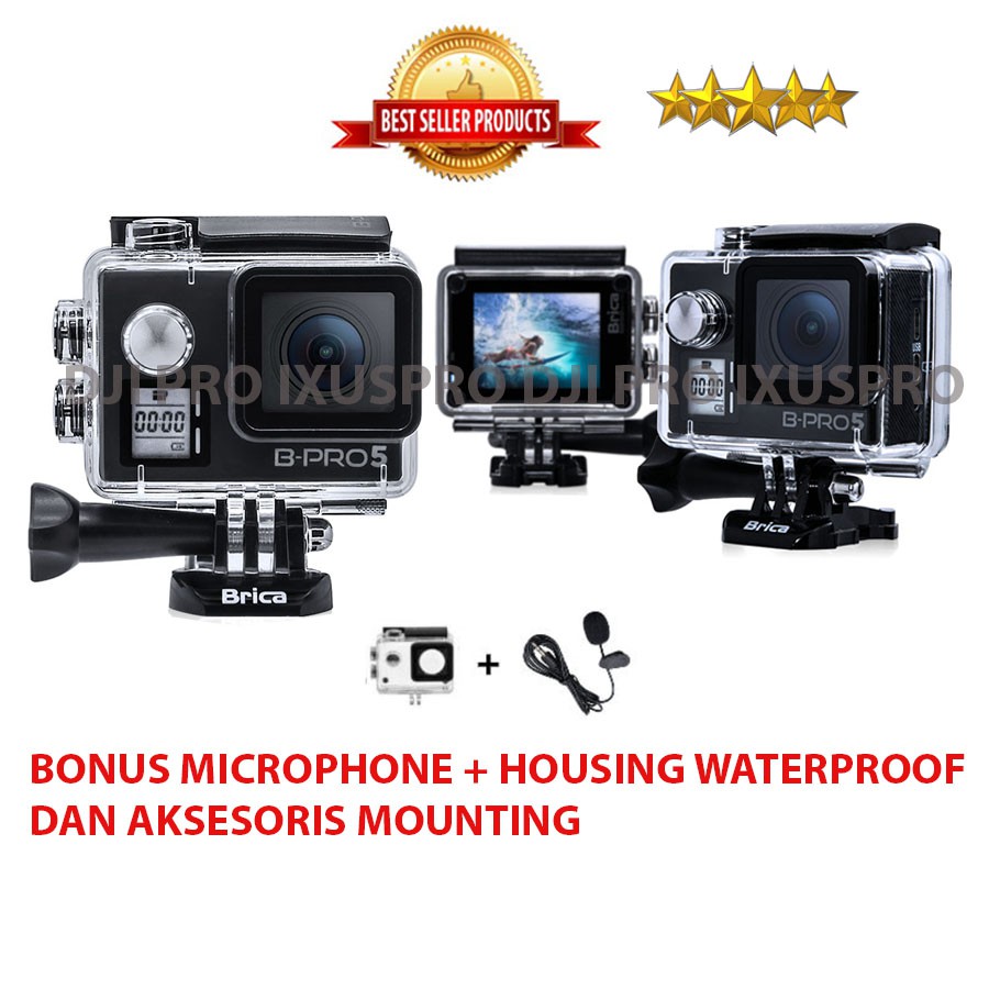 Brica B-Pro 5 Alpha Edition Action Cam AE3S -  AE Basic - AE Lite - AE1 4K - AE2 - AE2S - Kamera Brica-2