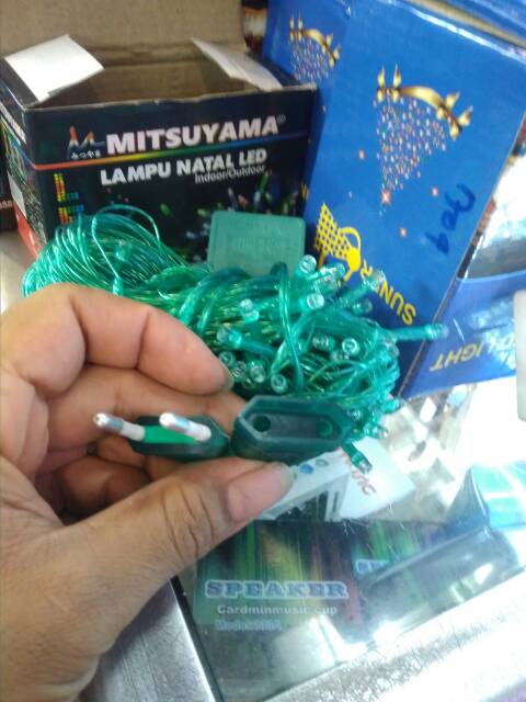 LAMPU LED NATAL DEROKASI LAMPU HIAS TUMBLR HILIOS 10M SATU WARNA 1 WARNA