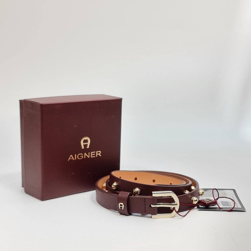 AIGNER BELT CRUSH 2CM  STUDD