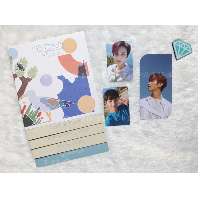 PHOTOCARD JUN SEVENTEEN HENGGARAE DUL VERS.