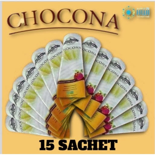 

15 SACHET minuman serbuk coklat CHOCONA 20gr/SASET