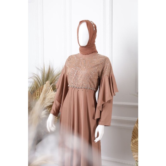 Gaun shivana-gaun resmi-gaun untuk lamaran-baju wisuda-gaun terbaru