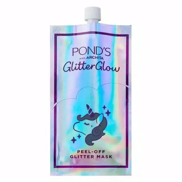 POND'S GLITTER GLOW PEEL-OFF GLITTER MASK