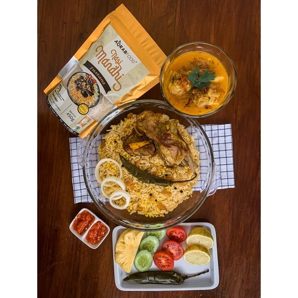 

Nasi Mandhi Instant AQRAB FOOD