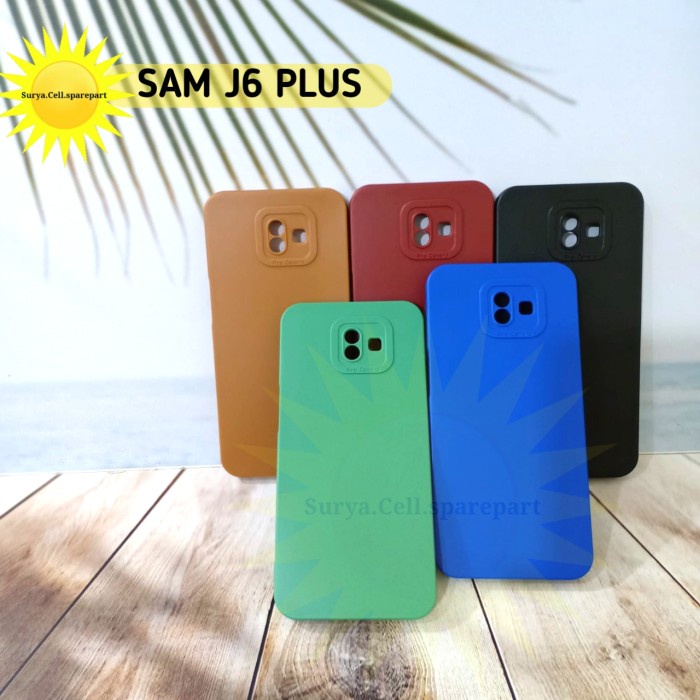 Case Slim Matte Pro Camera Samsung J6 Plus -SC