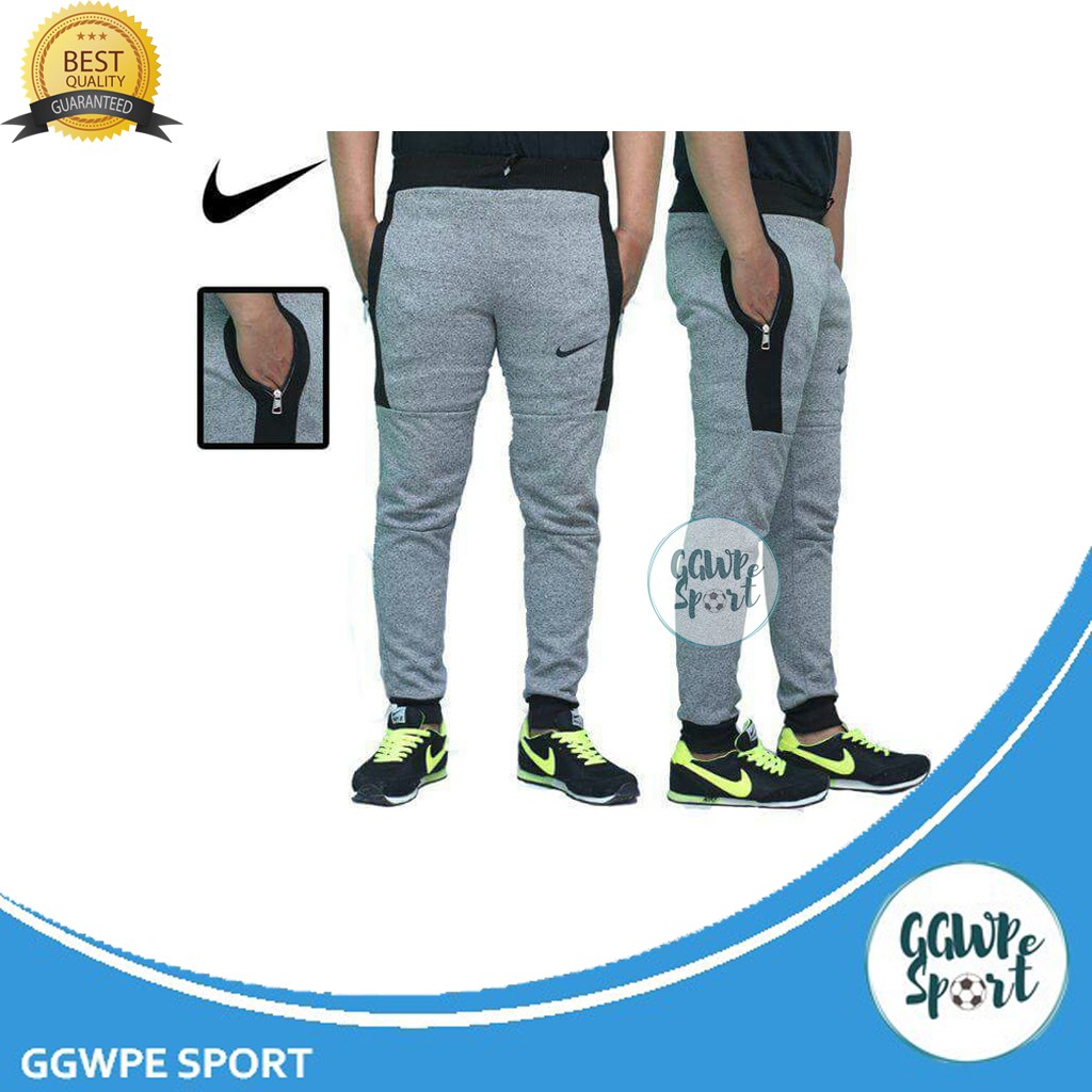 CELANA JOGER JOGGER PANJANG KANTONG RESLETING TRAINING OLAHRAGA SWEATPANTS KUALITAS JAMINAN