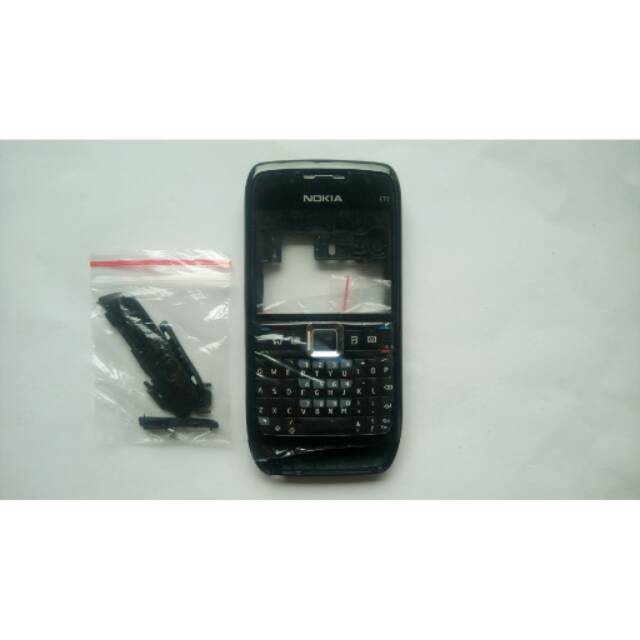 Casing nokia fullset e71 hitam