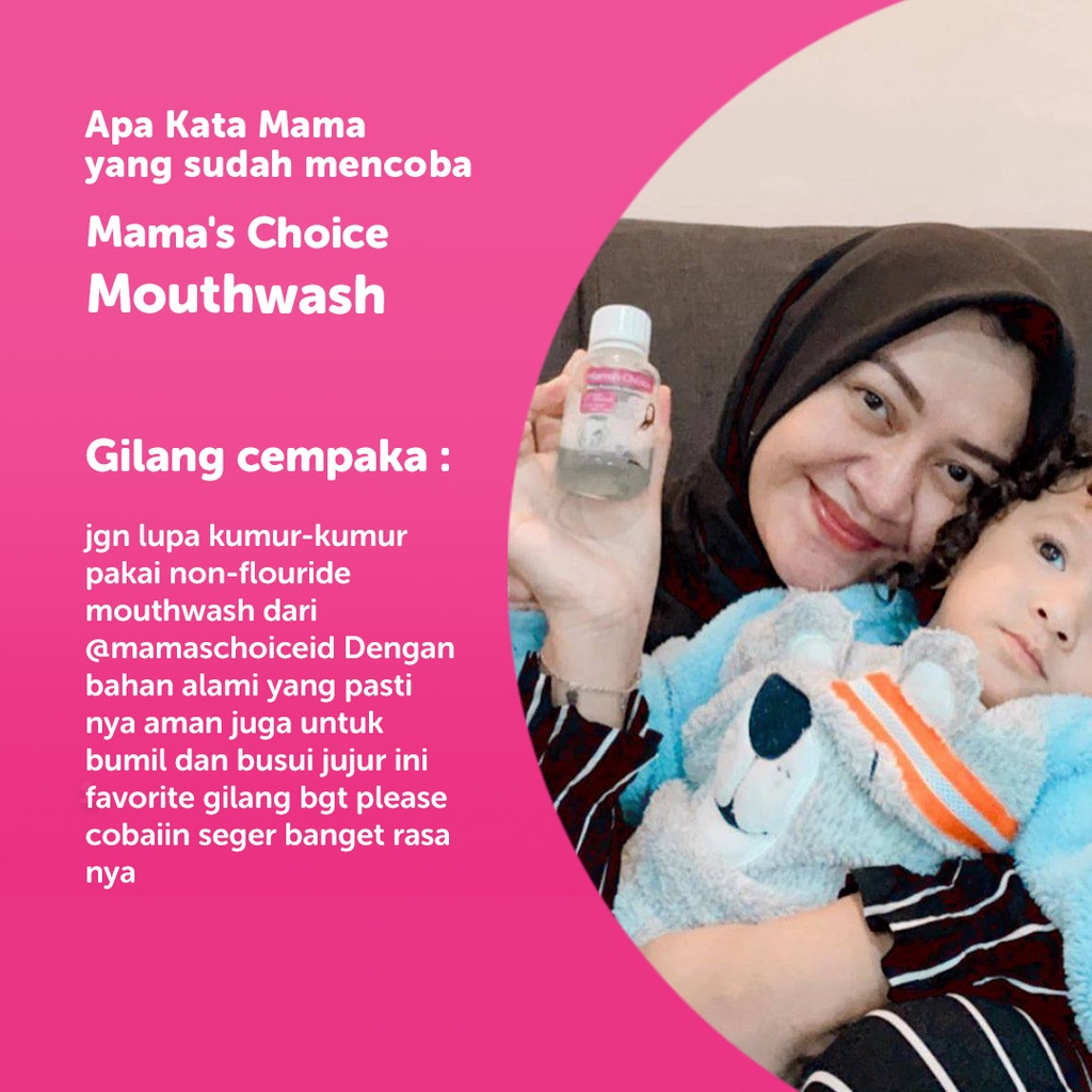 OBAT KUMUR / MAMA'S CHOICE NATURAL MOUTHWASH