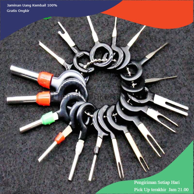 TD - PKK EAFC Terminal Removal Tools Pin Extractor Kit 18PCS - DC10TZ