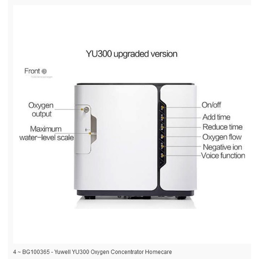 yuwell Oxygen Concentrator Yu 300 Oksigen Konsentrator