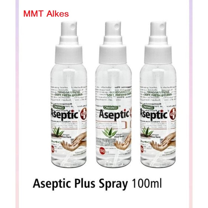 Aseptic Plus Spray Onemed 100ml / Hand Sanitizer Travel Sized