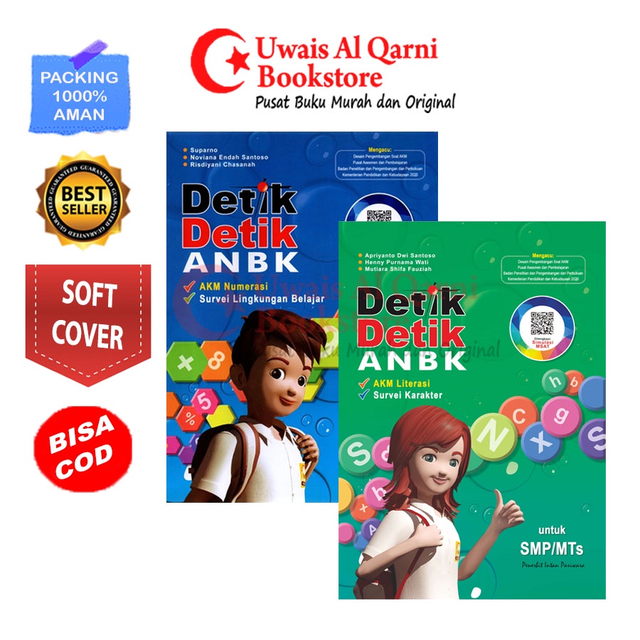 Jual Paket Detik Detik Anbk Smp Mts Literasi And Numerasi Intan Pariwara