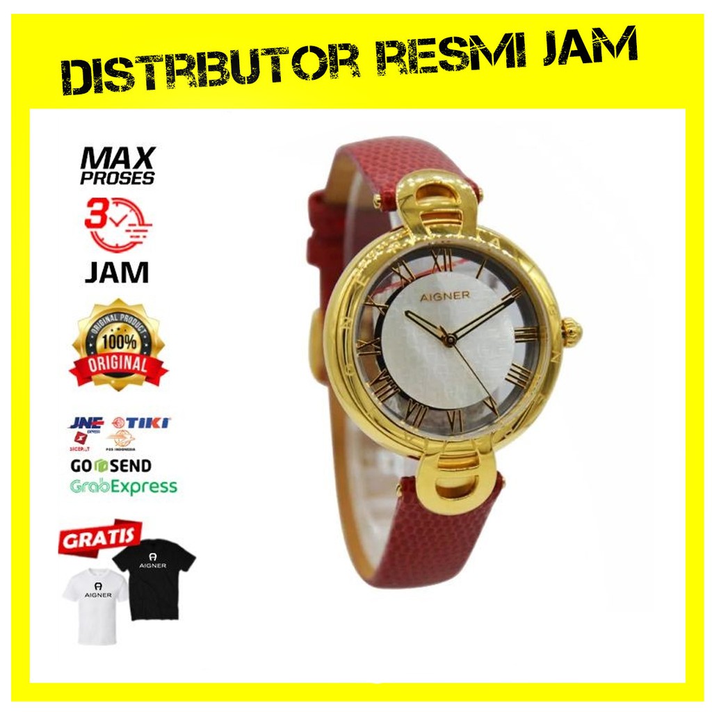 Jam Tangan Wanita Aigner A24275 / Jam Aigner A24275 Garansi Resmi