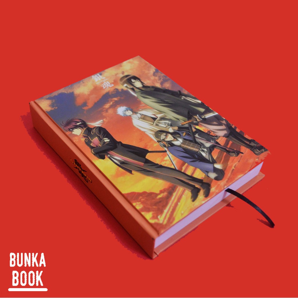 

Pocket Book Hardcover Anime Gintama Ukuran A6 Gift Couple Agenda Jurnal Binder Gift Couple