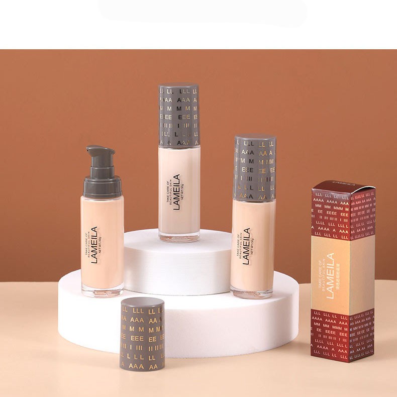 Lameila Air Fluid Foundation-Lightweight kosmetik wajah