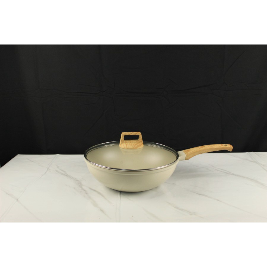 EUROPA Wok Coating Marble Non Stick 30CM