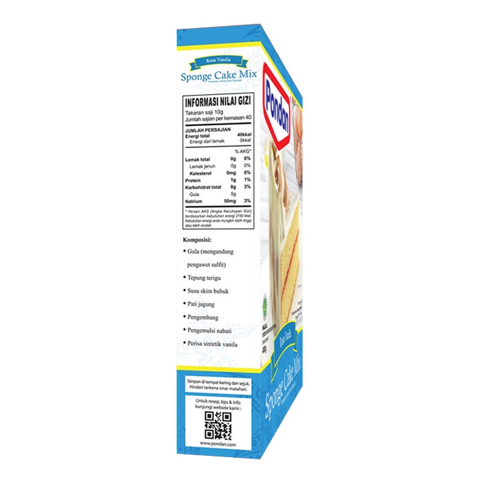 

Ds11 Pondan Sponge Vanilla G6B040B1