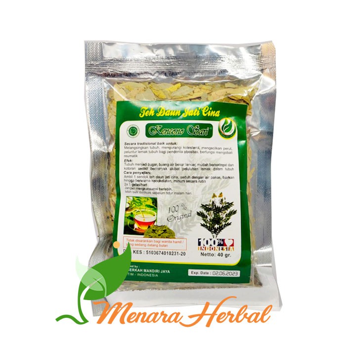 

Teh Daun Jati Cina Kencono Sari 40 gr ORIGINAL
