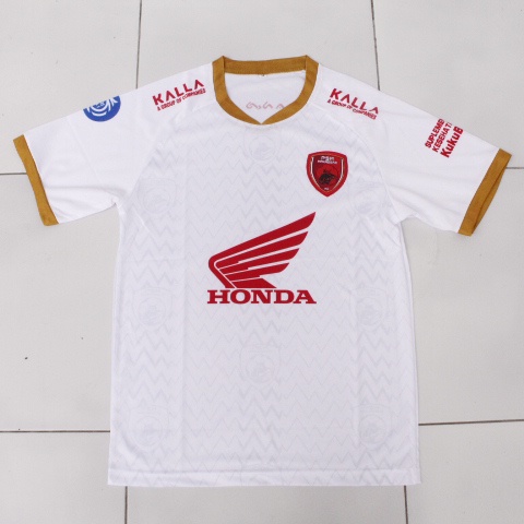 SETELAN BAJU BOLA DEWASA PSM MAKASAR/SETELAN JERSEY BOLA DEWASA PSM MAKASAR PUTIH PRINTING