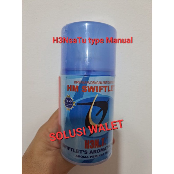 Aroma Pemikat Walet H3NsaTu type MANUAL semprot H3N1