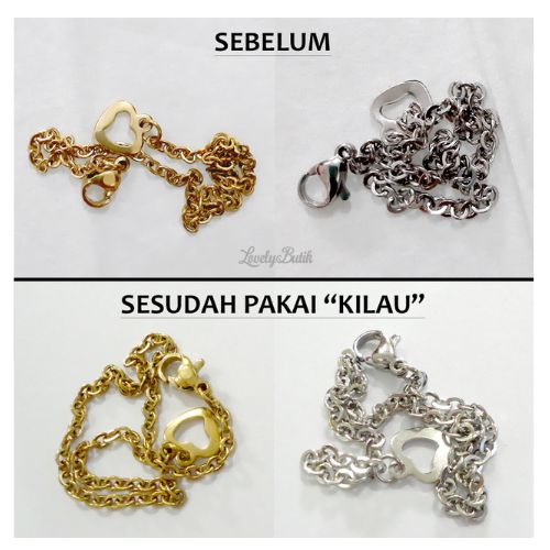 Promo Gratis Cairan Pembersih Perhiasan + Bonus Kotak Perhiasan Gelang Tangan Bayi Perempuan Laki Laki Titanium Gelang Kerincing Berbunyi Baby Bear Bonus Tempat Perhiasan - Lovelybutik