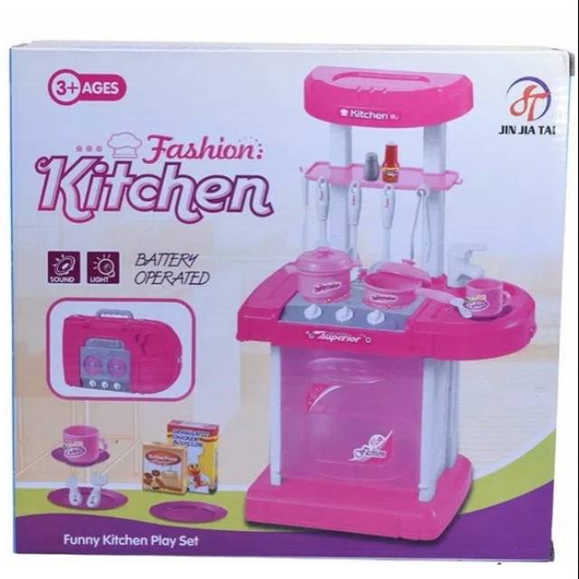 FASHION KITCHEN SET - MAINAN DAPUR MINI ANAK EDUKATIF - MASAK EDUKASI