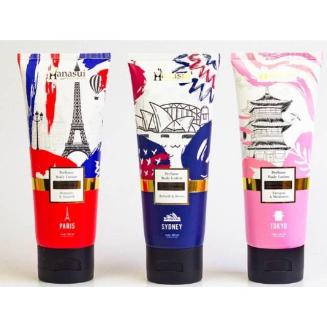 HANASUI Parfume body lotion