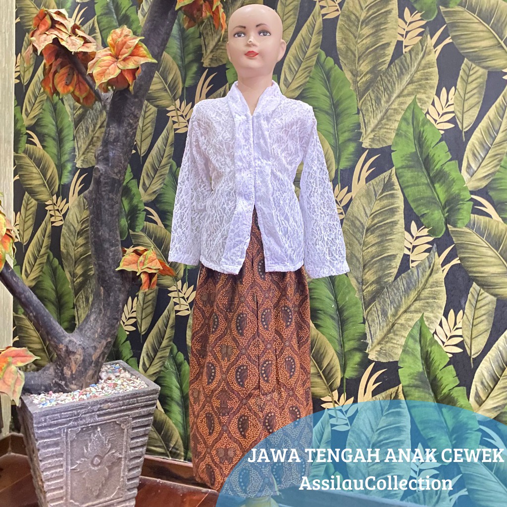 Pakaian Tradisional Jawa Tengah Anak//Adat Tradisional Jawa Tengah//Baju Adat Jawa Tengah Anak