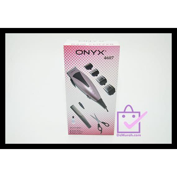 D647 Alat Cukur Rambut Onyx 4607 / Cukuran Hair Clipper Aarb