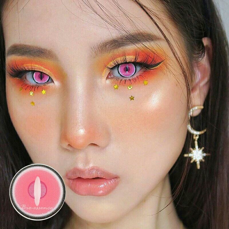 SOFTLENS COSPLAY ANIME ZOMBIE HALLOWEEN PINK SERRIES