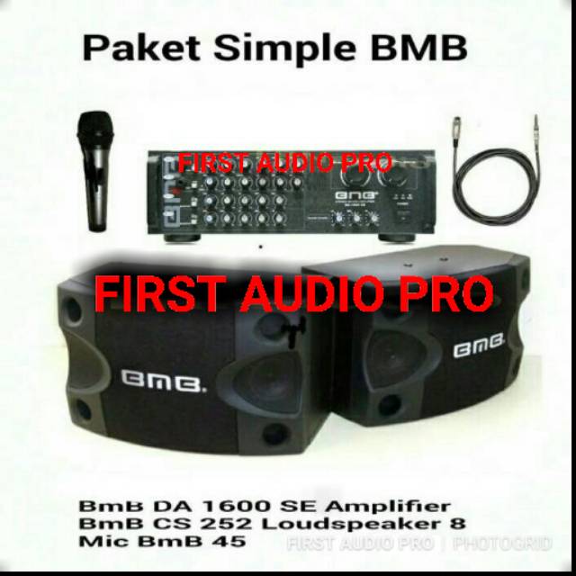 PAKET KARAOKE BMB 8" ( 8INCH ) ORIGINAL