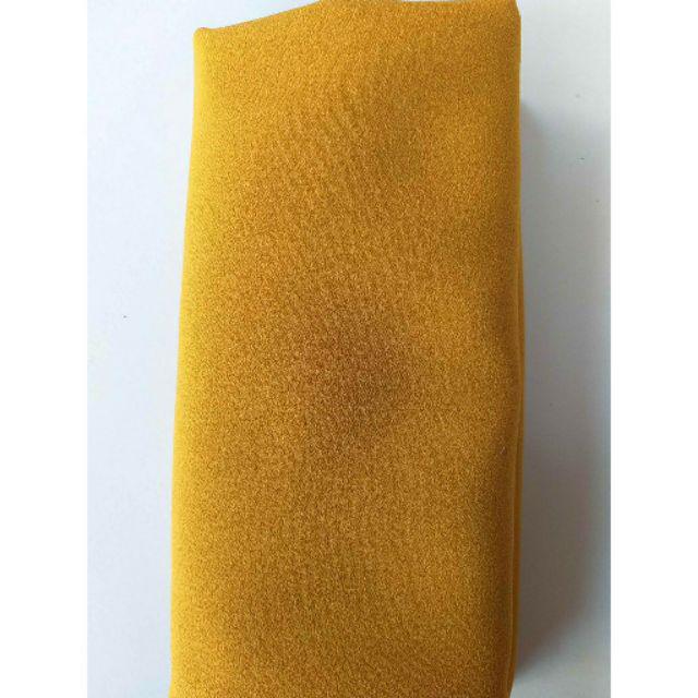 Pashmina diamond strech pasmina sabyan 150x75-mustard