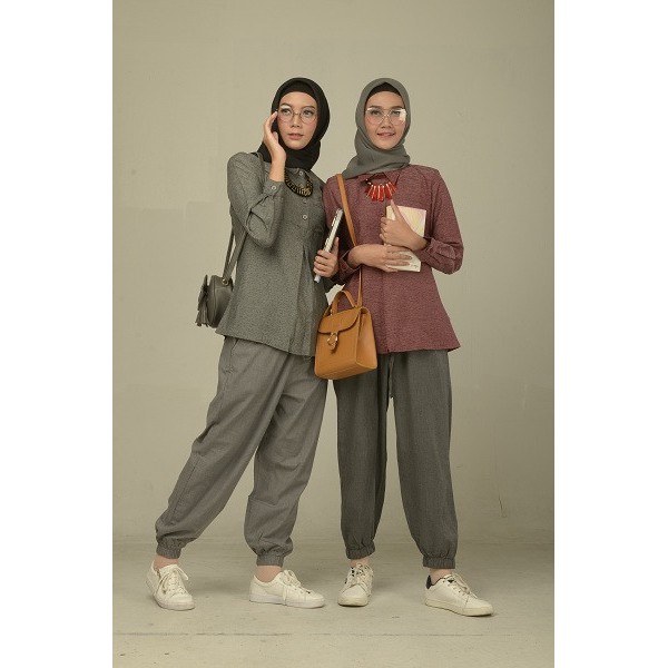 INSPIRE TOP ITOP 03 KATUN SUPERNOVA FASHION MUSLIMAH BLOUSE ATASAN REMAJA BAJU KULIAH SERAGAM